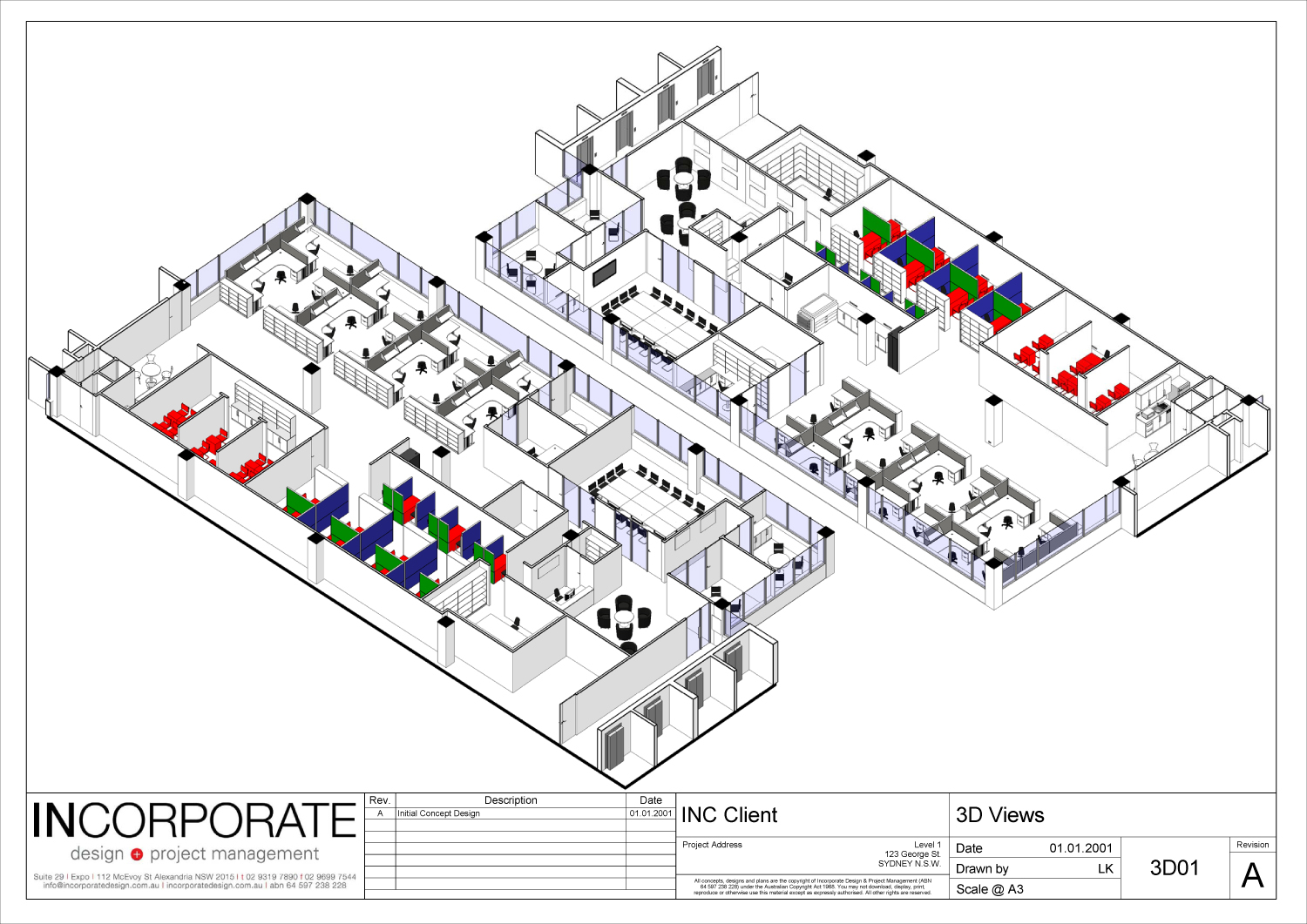 Commercial Office Fitouts + Sydney + Interior Design + Project Management