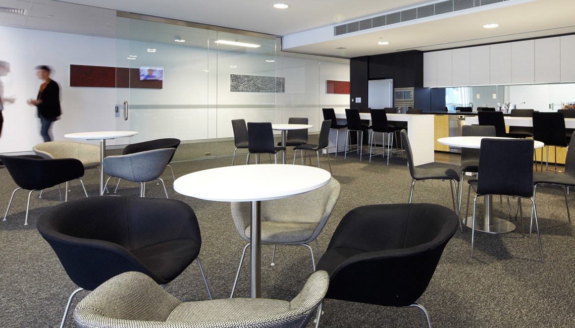 Commercial Office Fitouts + Sydney + Interior Design + Project Management Macquarie Telecom