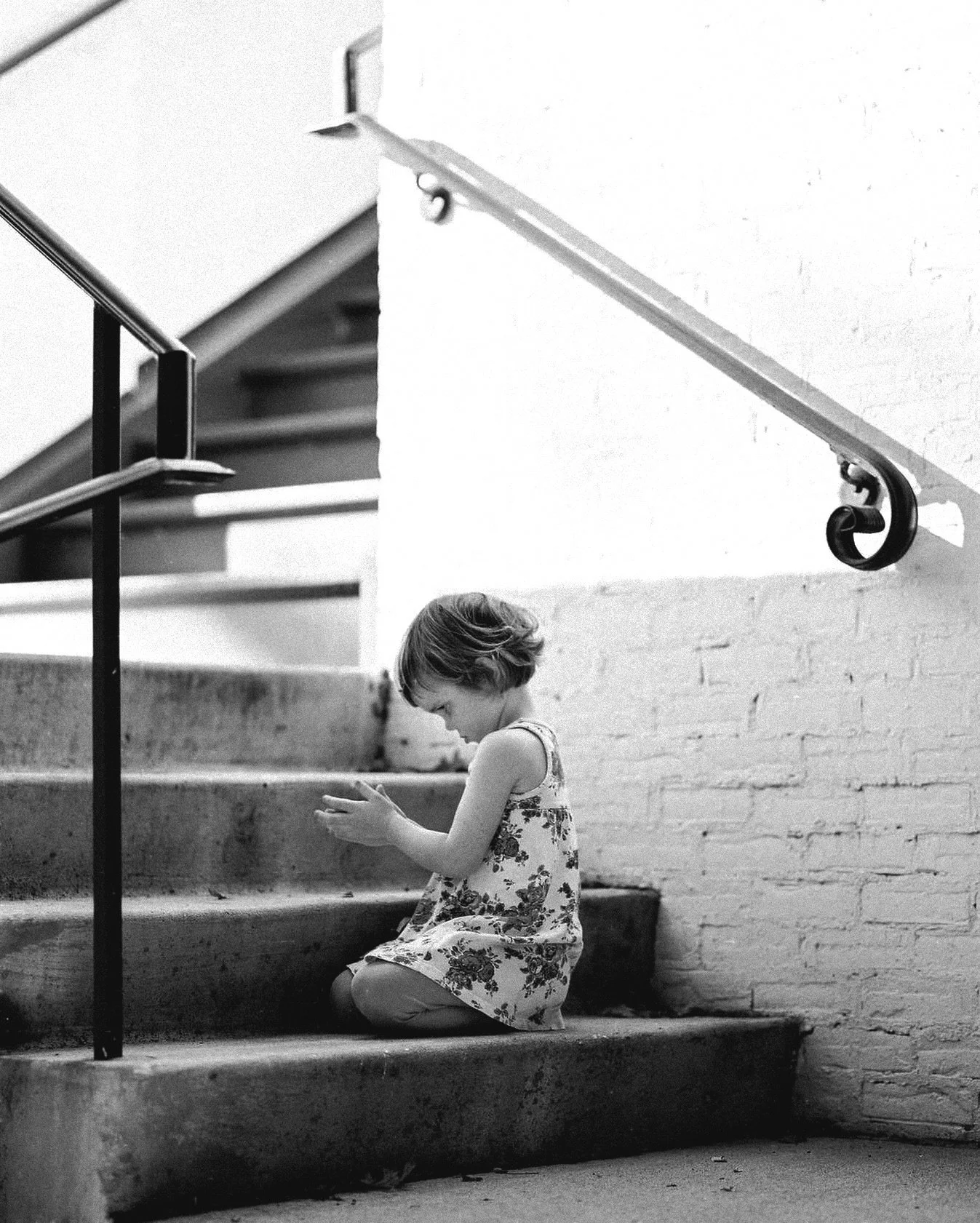 It took twelve years of photographing other people&rsquo;s lives, four years of photographing my own, and one long year of reflection to finally understand where I want to go with it all.

My children never tried to give me anything for the camera.
T