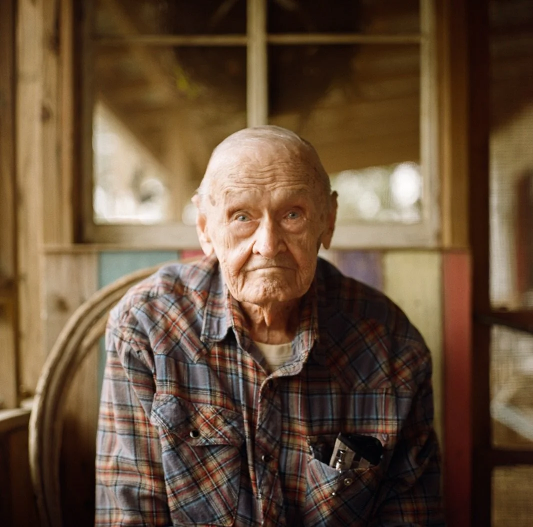 This is my Paw Paw. He&rsquo;s the first person I&rsquo;ve photographed since picking up my film camera after years of collecting dust. I&rsquo;d love to continue this type of work for others so if you have a loved one please contact me at www.jonath