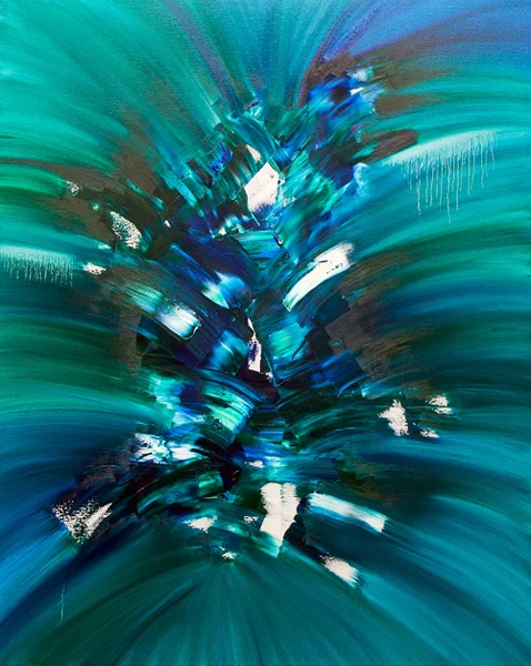 Jill Joy, Growth, oil on canvas, 60x48x2.5", $4,900