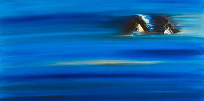Jill Joy - Intertwined - oil on canvas - 20x40" - 2014