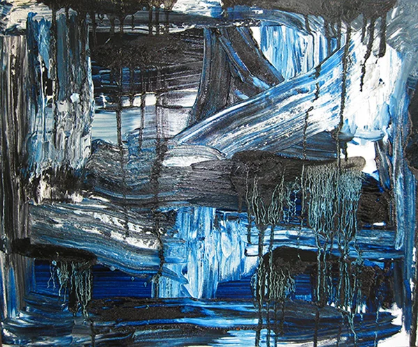 Not Enough Blue, oil on canvas, 20x24x1.5, $900