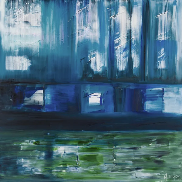 Jill Joy - Transcendent Landscape - 48x48 oil on canvas - 2011 - $1,900