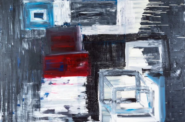 Landslide, oil on canvas, 48"x72x1.5", 2011 - $2,400