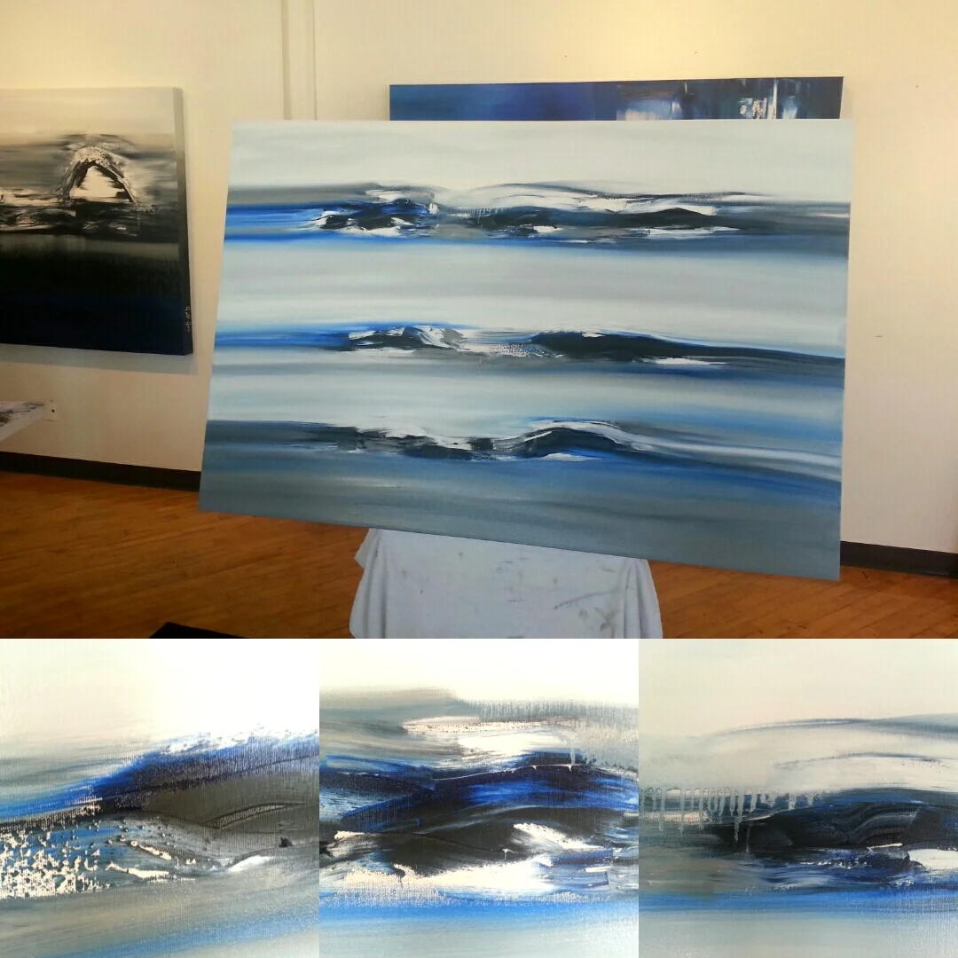 Jill Joy, I Thought The World of You , oil on canvas, 48x60x2.5", 2015