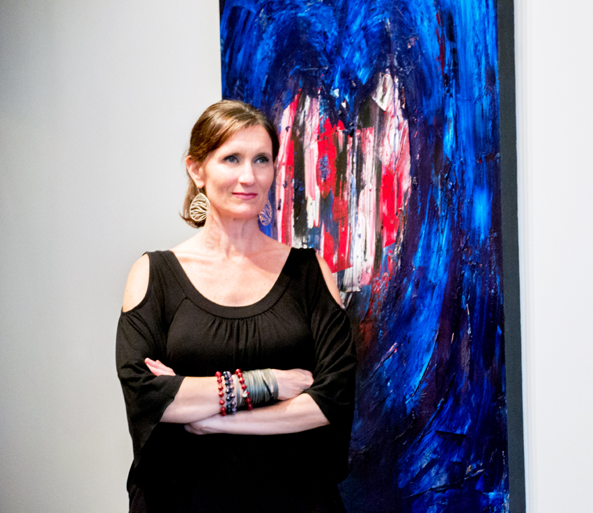 Jill Joy w Thwarted Desire - oil on canvas - 48x48 - Emotion Exhibition Oct 2016 Color.jpg