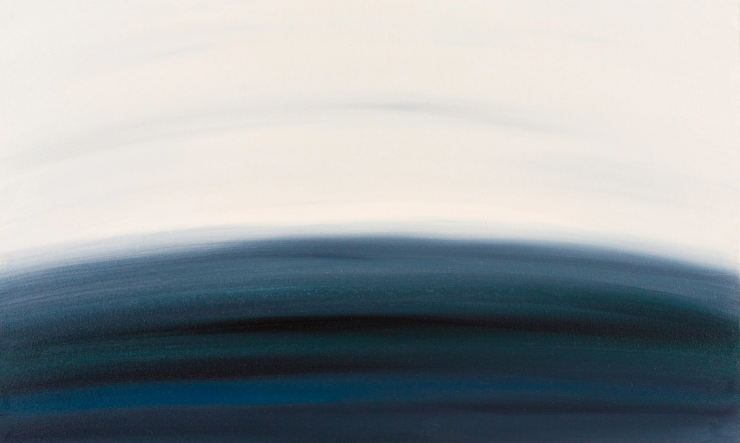 Jill Joy - Grey Horizon - oil on canvas - 18x30" - SOLD