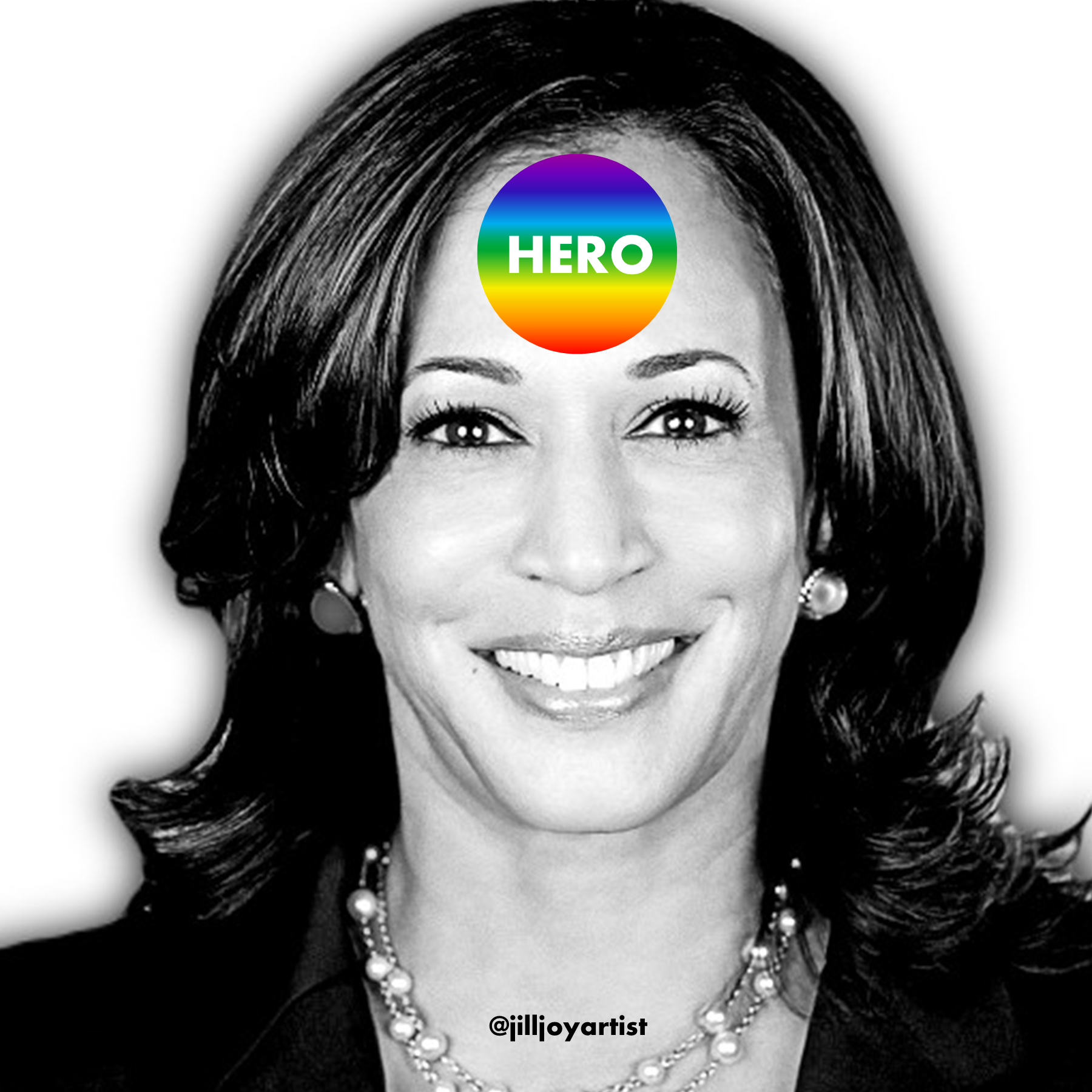 Jill Joy - My Hero Kamala - The Enlightenment Campaing - Digital Art