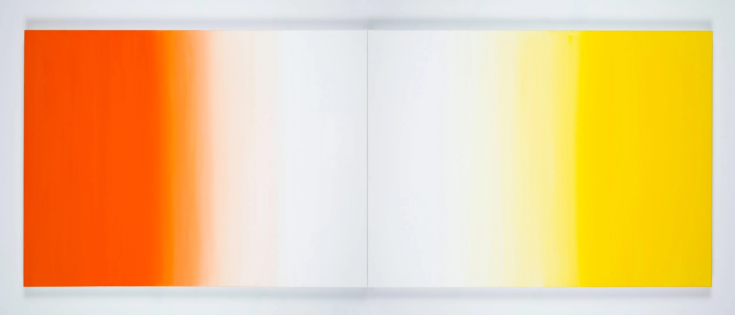 Jill Joy, Sat Nam, oil on canvas, 30x80", 2025