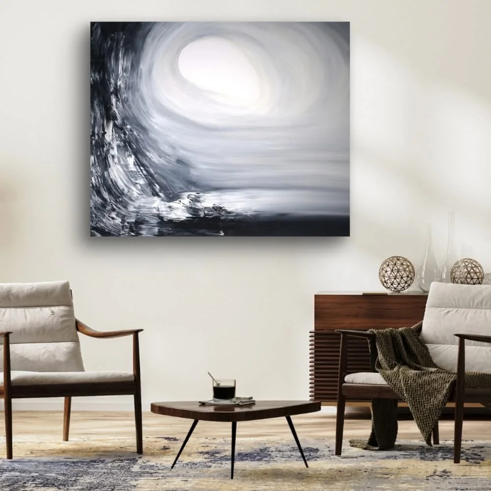 Wave Giclée Print - Installation Example