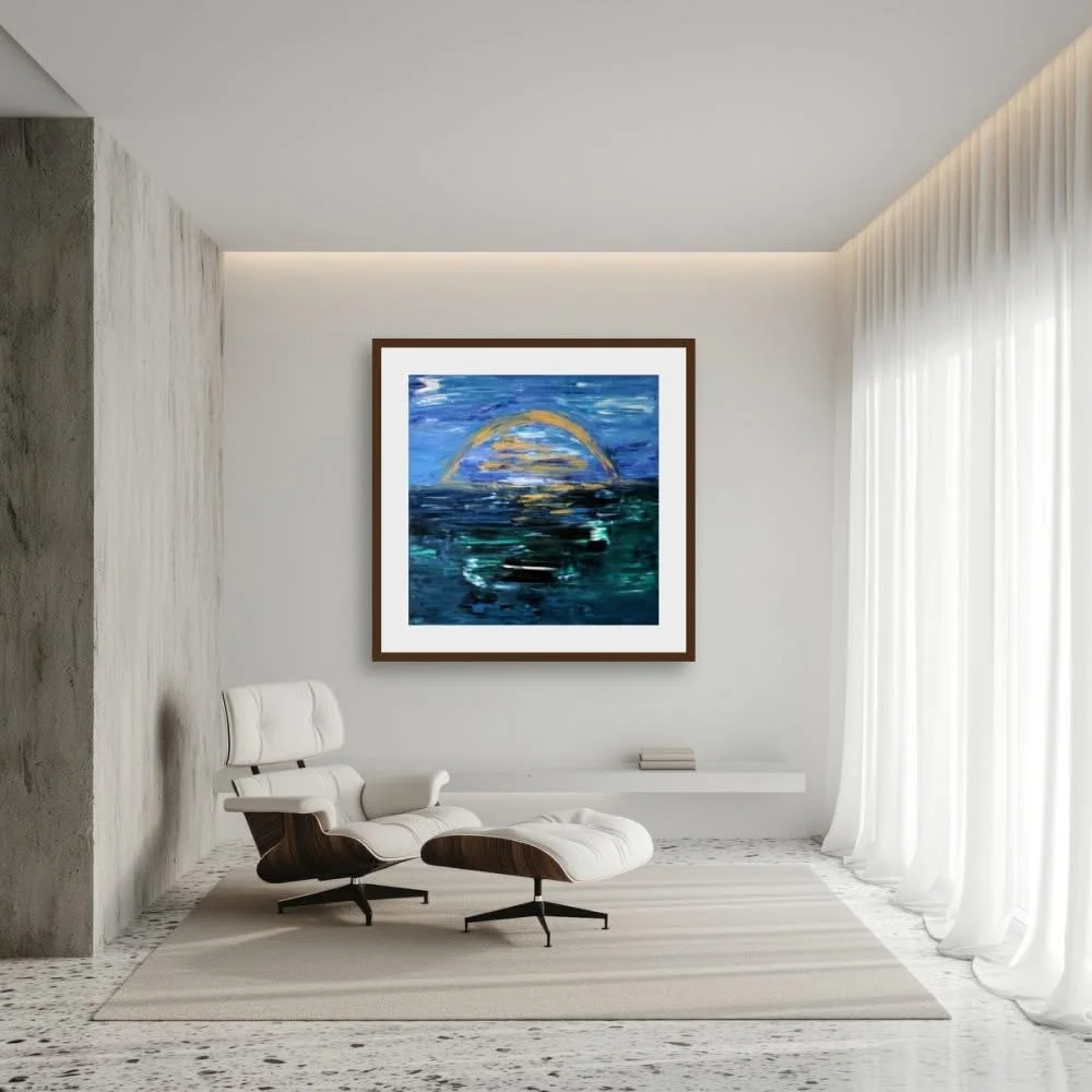 Neptune's Dream Giclée Print - Installation Example