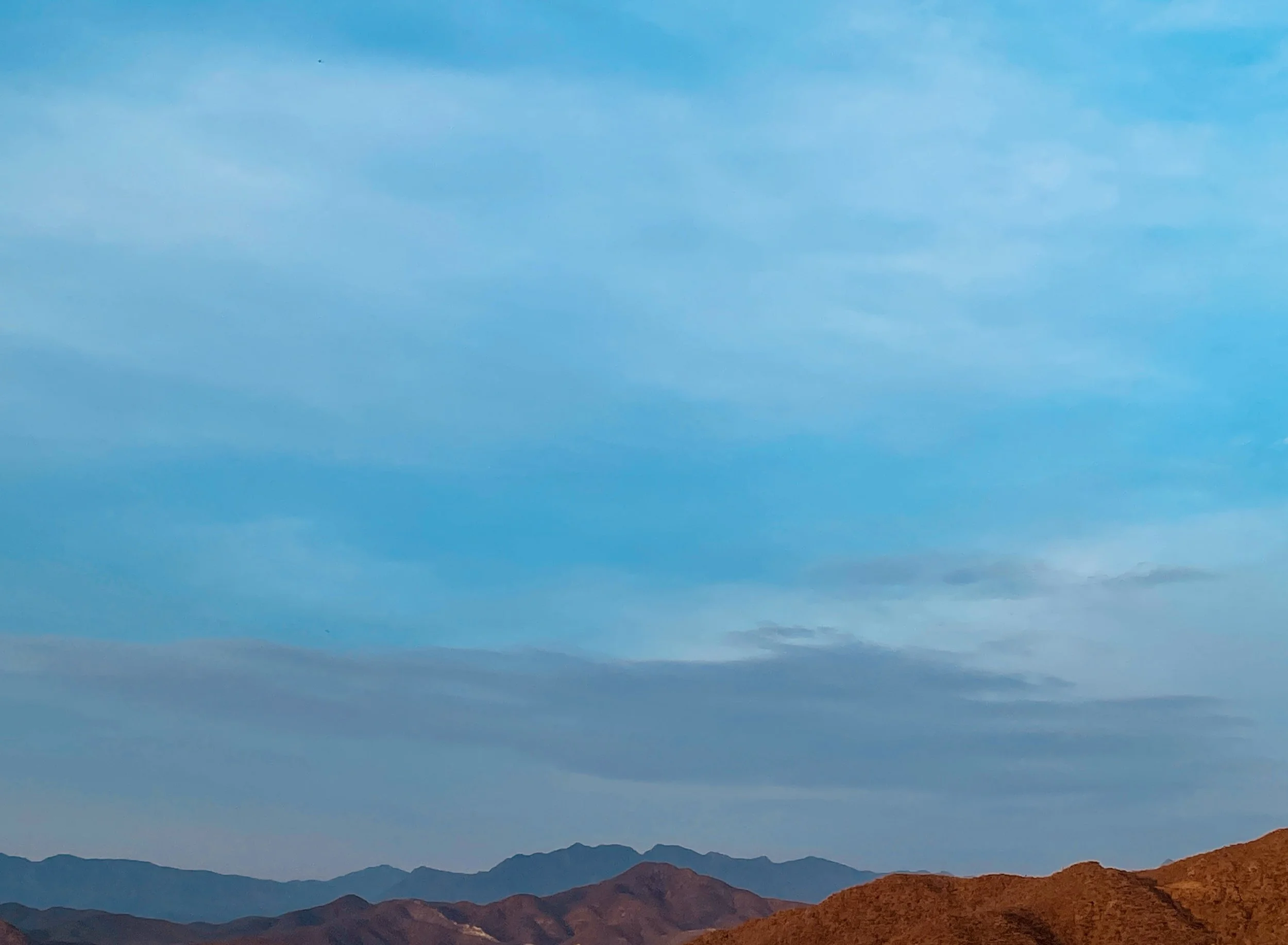 Jill Joy, Skyscape Cerulean, Baja Mexico, 2026.JPG