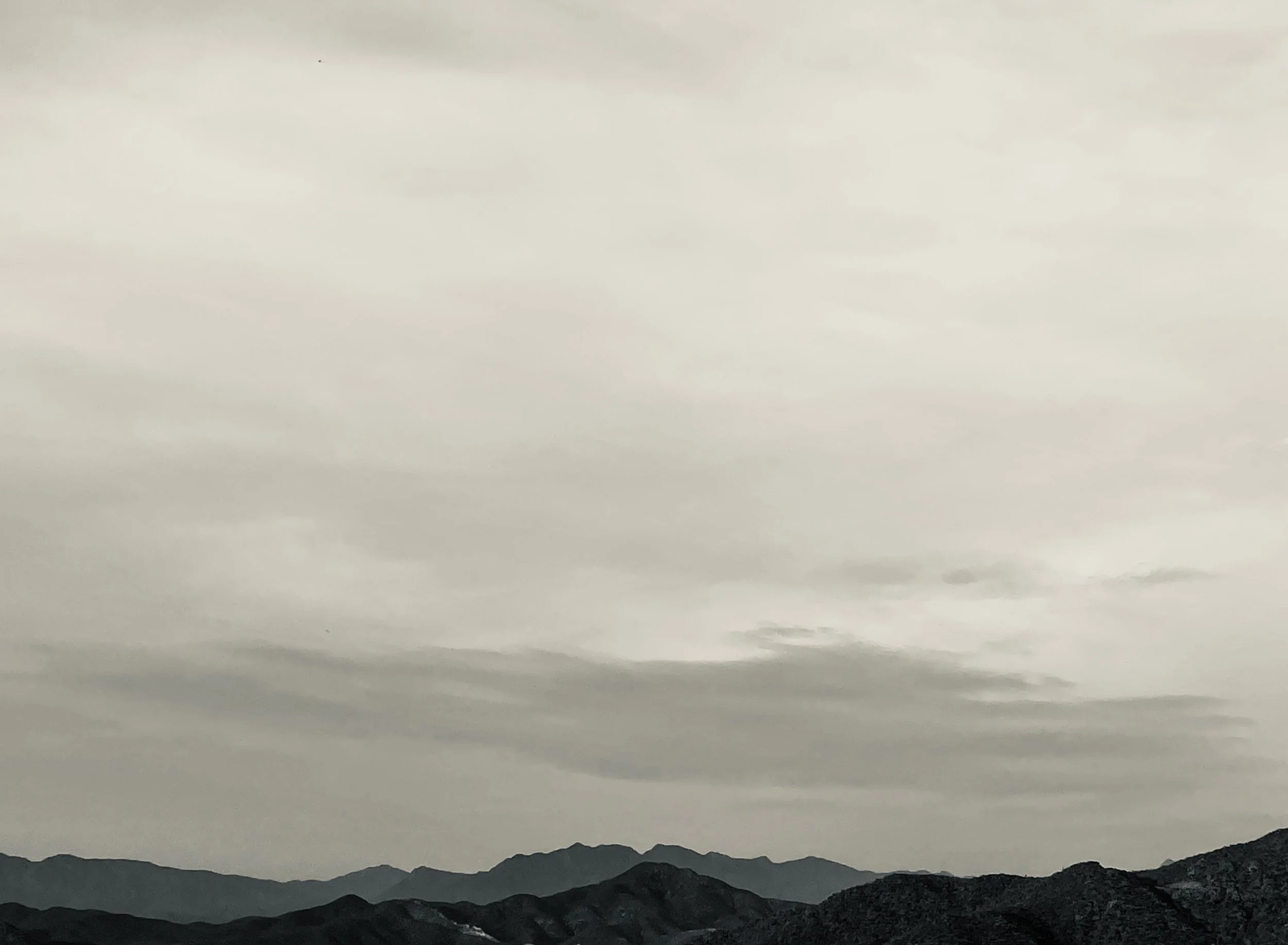 Jill Joy, Skyscape 1  BW, Baja Mexico, 2026.JPG