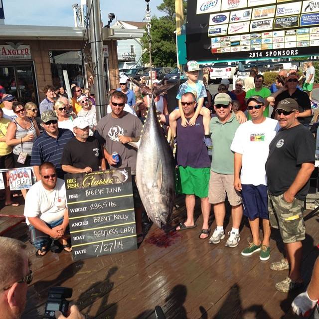 235.5 LB BIG EYE TUNA TO RESTLESS LADY - $26,648