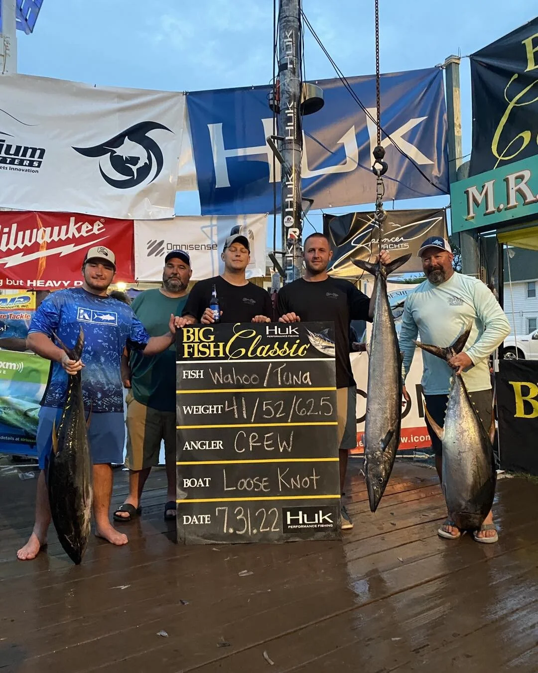 King of the Hill Blue Marlin Tournament adds the 2015 Huk Big Fish