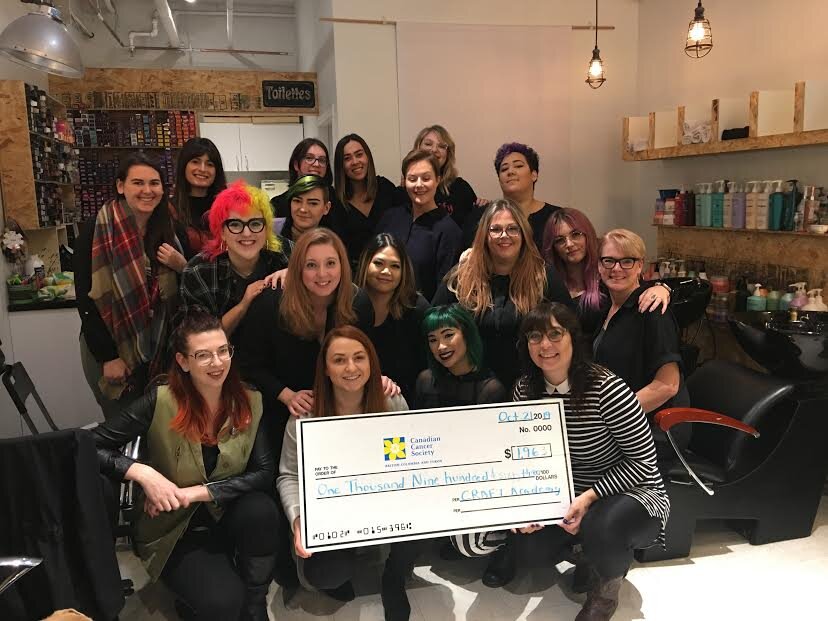 CRAFT CARES — CRAFT ACADEMY SALON CRAFT CARES — CRAFT ACADEMY SALON
