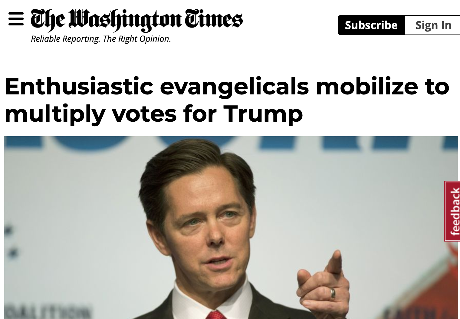Enthusiastic Evangelicals Mobilize to Multiply Votes for Trump