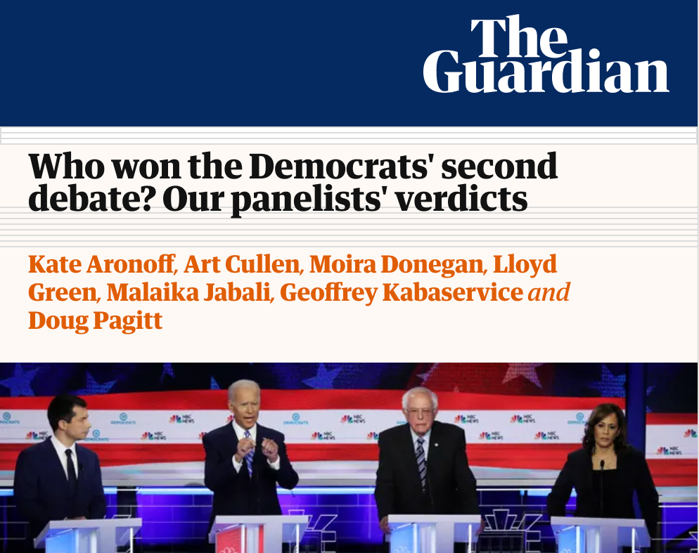 Who Won the Democrats' Second Debate? Our Panelists' Verdicts