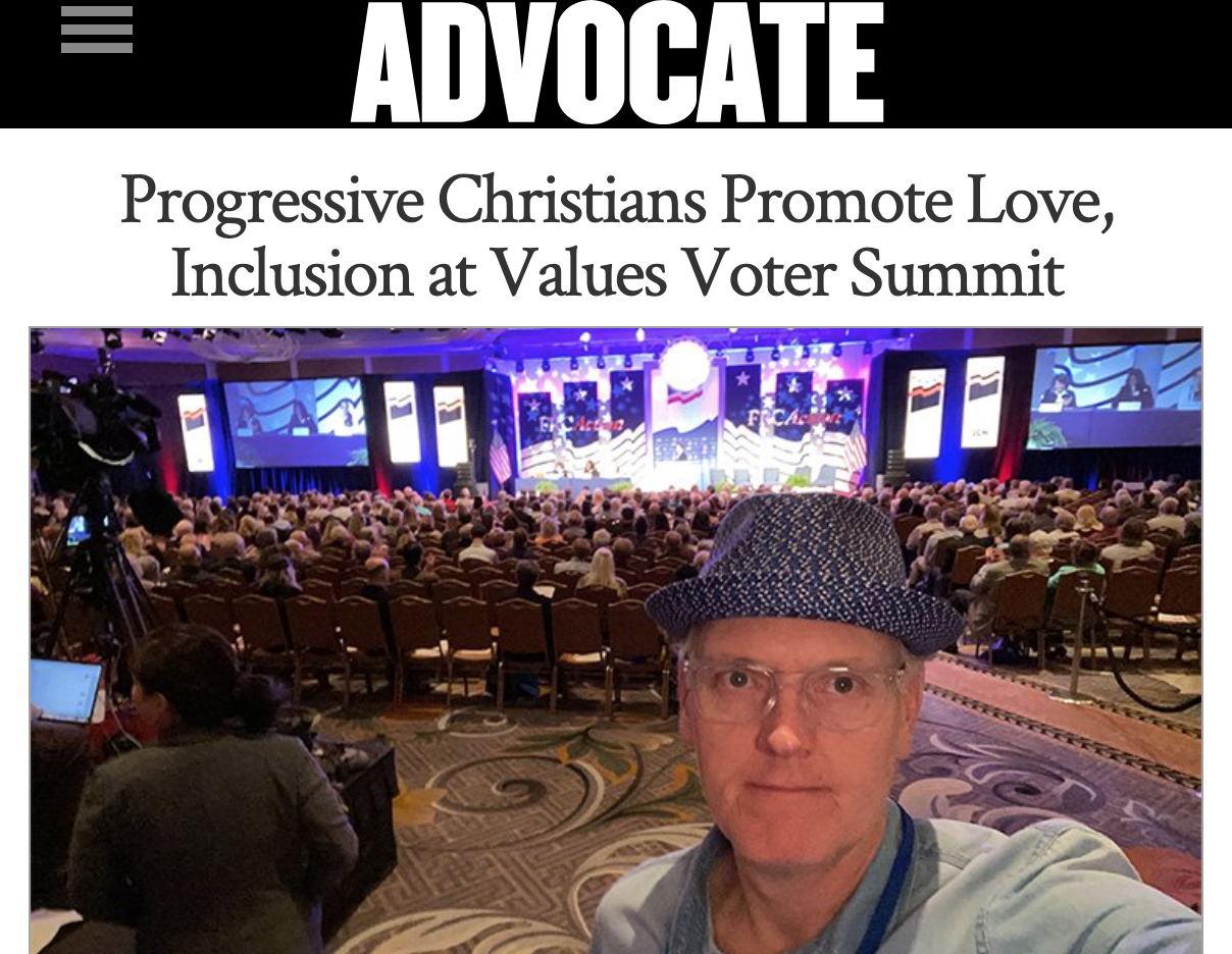 Progressive Christians Promote Love, Inclusion at Values Voter Summit