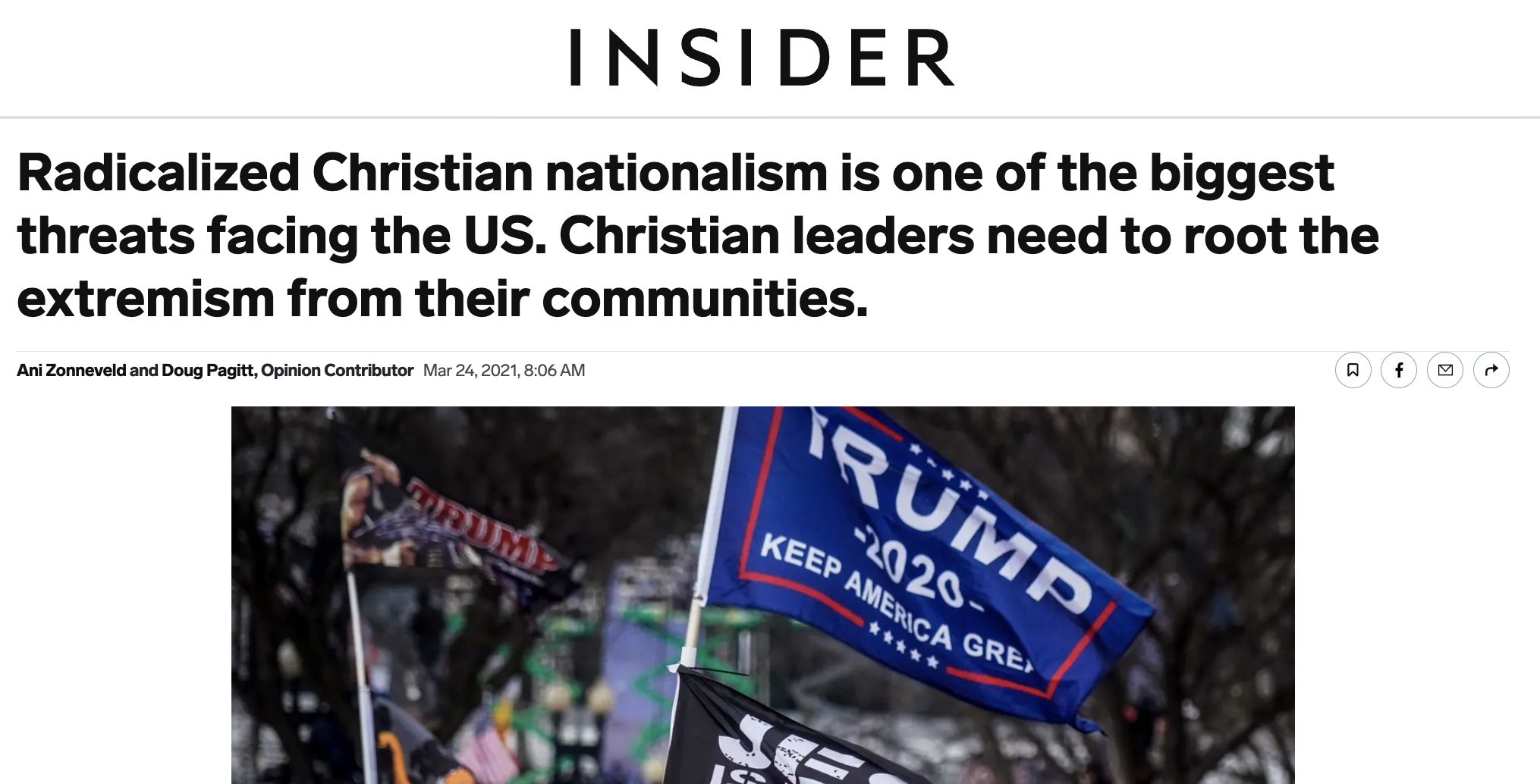 Radicalized Christian nationalism is one of the biggest threats facing the US. Christian leaders need to root the extremism from their communities.