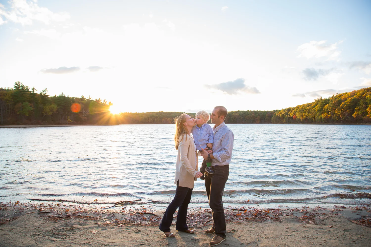 Stephenson Family Portraits | Walden Pond, Concord MA