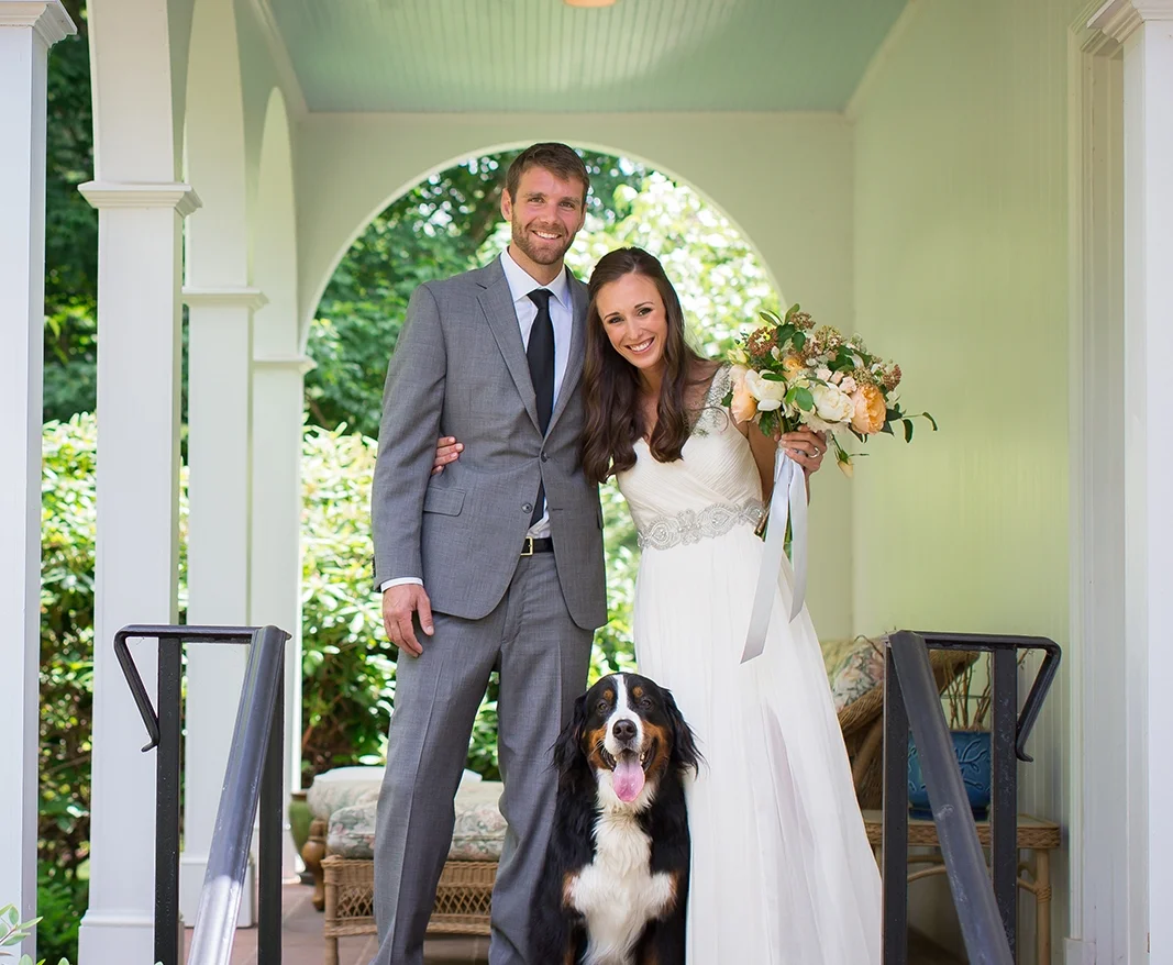 Kristin + Chris | Concord & Boxborough Backyard Wedding