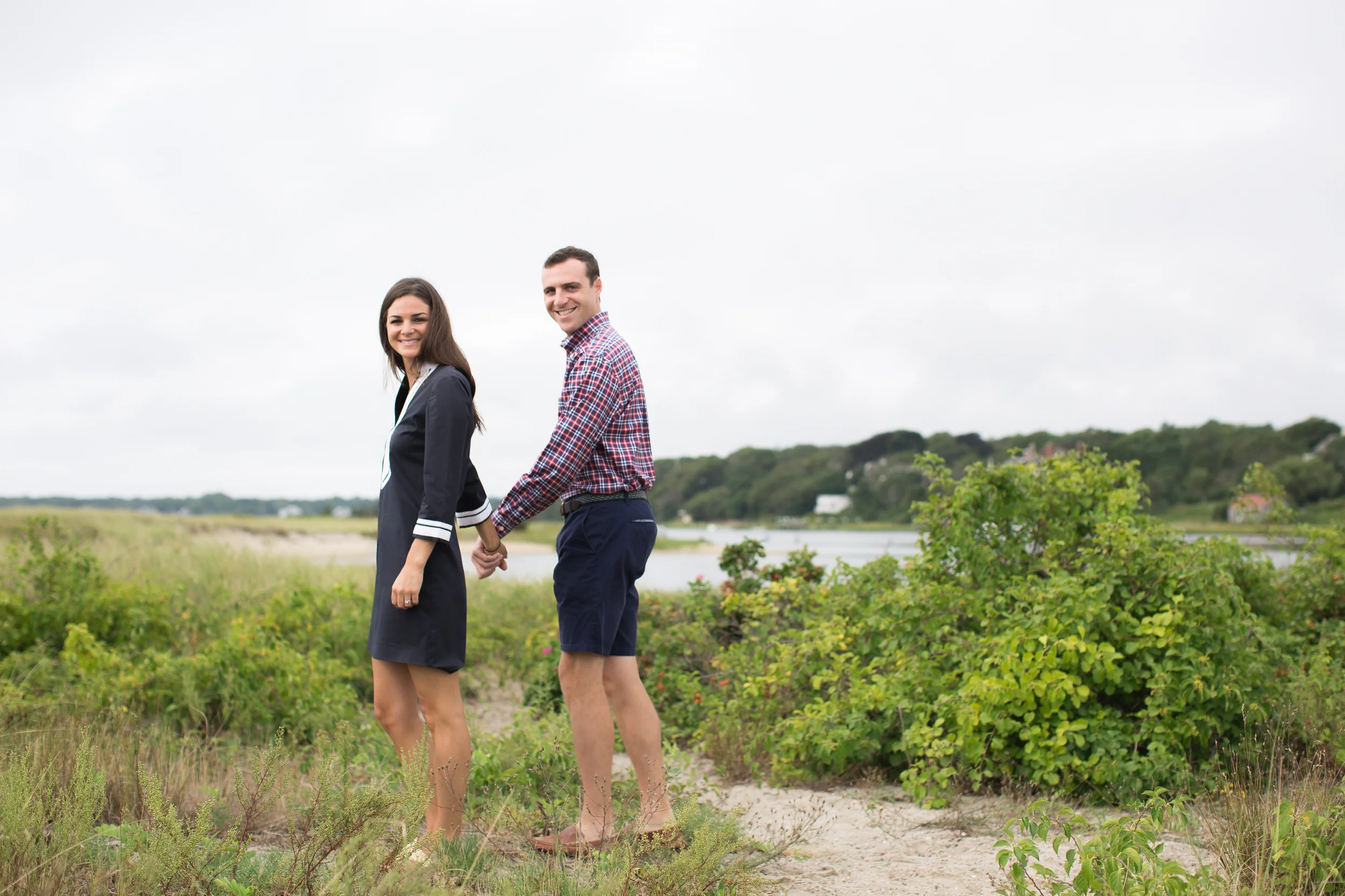 Alyssa + Andrew Osterville Cape Cod Engagement Session