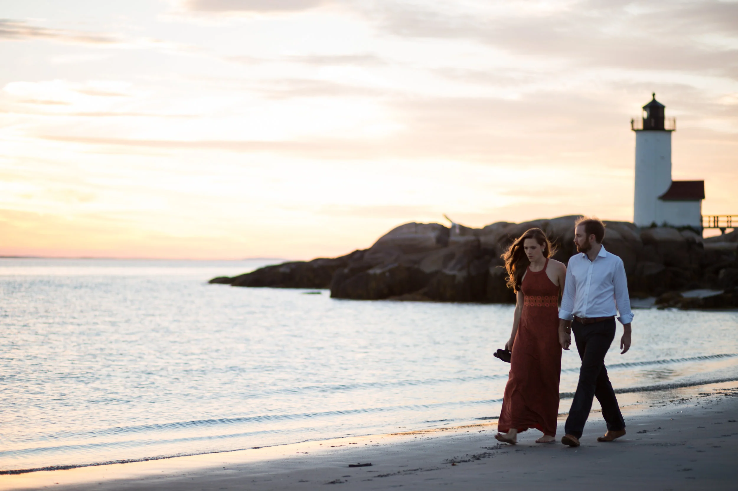 Annisquam Engagement Session | Cole + Kiera Photography