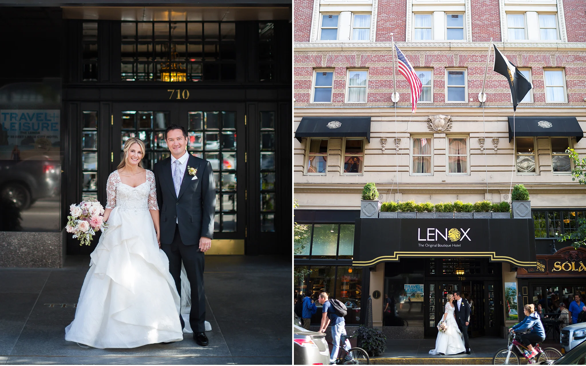 Lenox Hotel Wedding | Cole + Kiera Photography