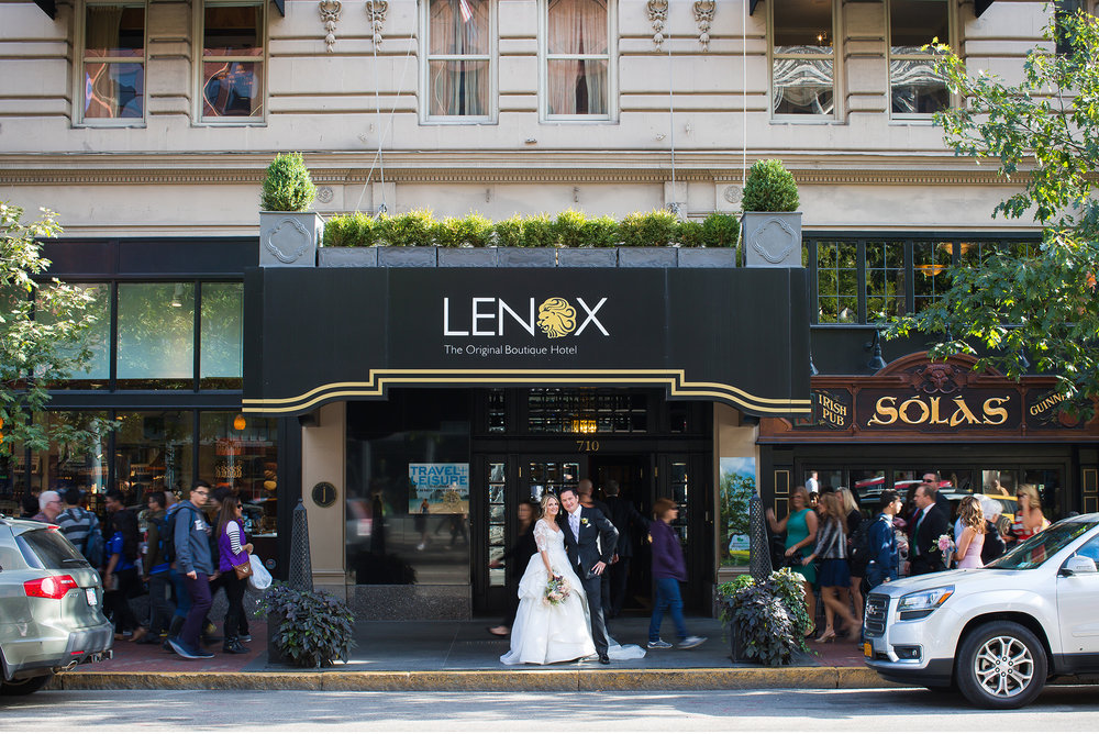 Lenox Hotel Wedding | Cole and Kiera Photography