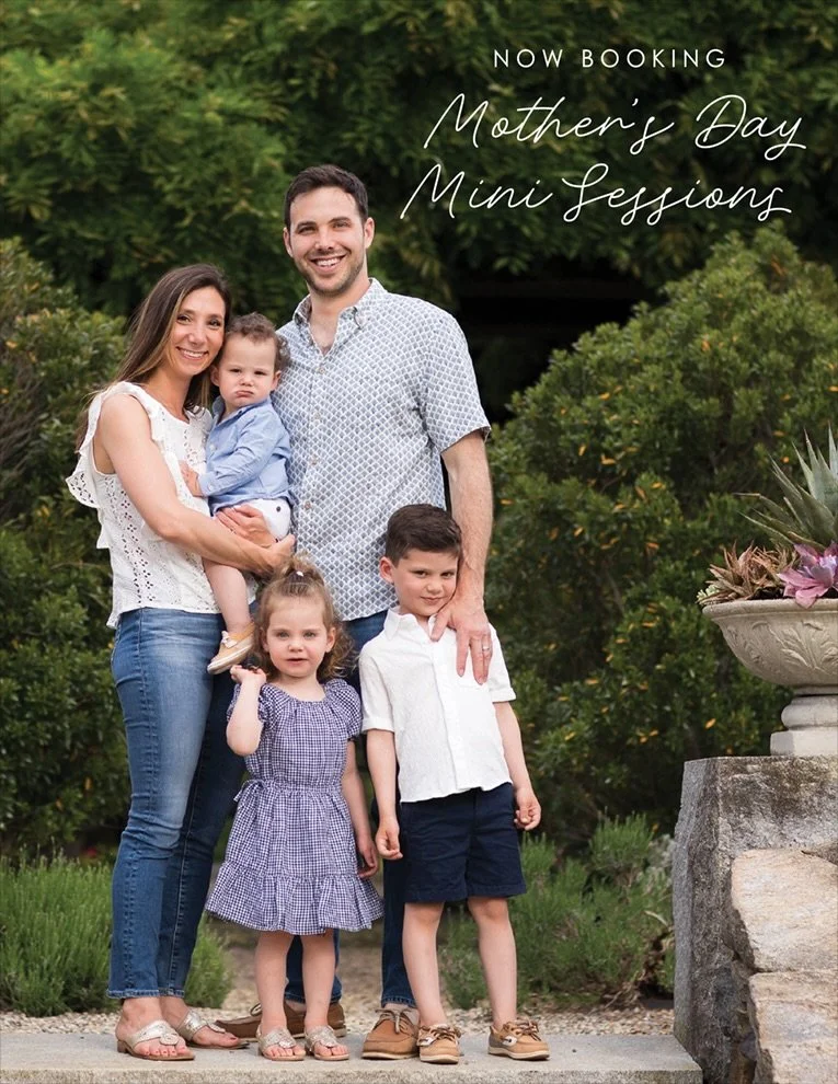 We are obviously biased, but genuinely think photos make such meaningful gifts for moms and grandmas. Celebrate the arrival of Spring with a mini session with us! And maybe even make a new tradition and memory that can be treasured for generations &m
