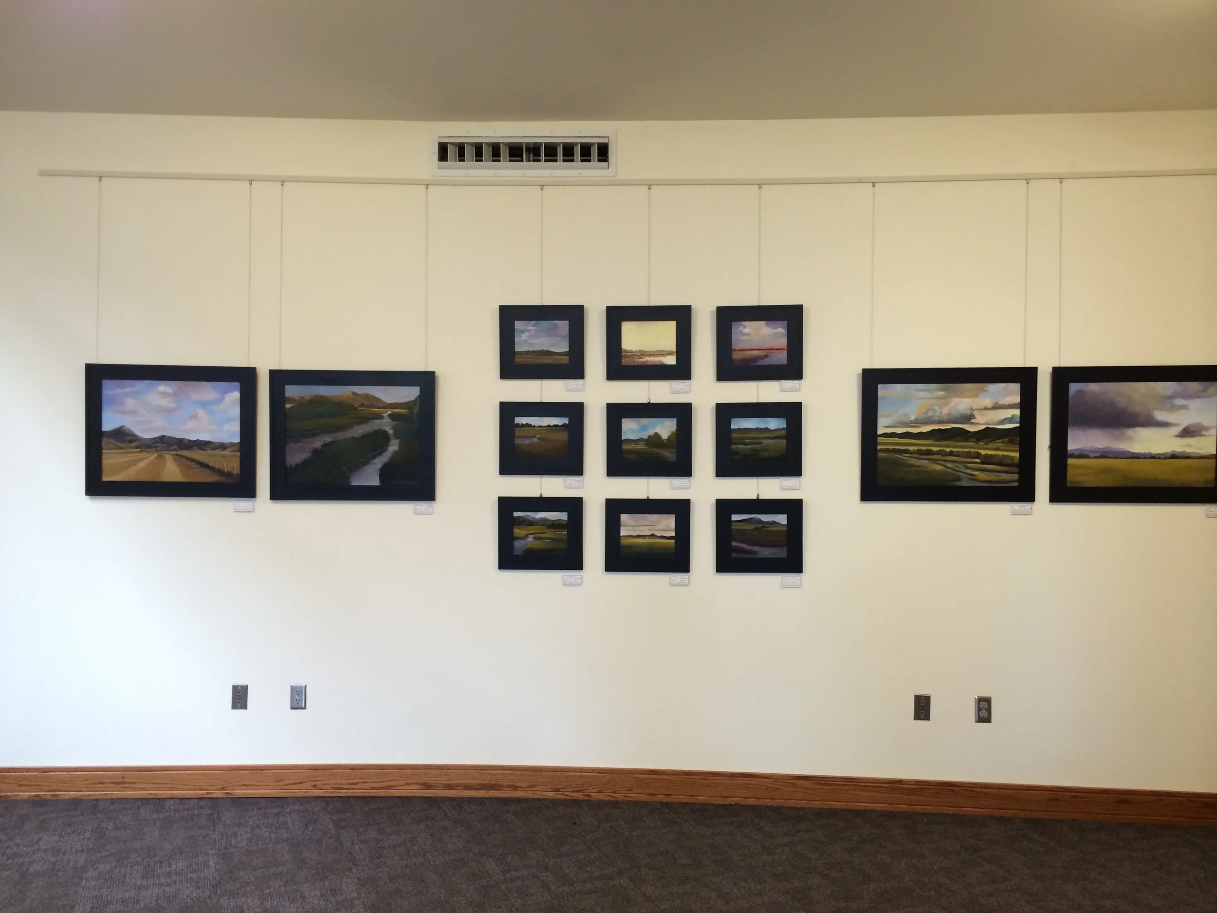 Zoot Gallery Show: Two Women, Two Visitons, One Love for the Montana Landscape. Nov. 2014- Feb. 2015   555 Zoot Enterprises Lane Four Corners M-F 8-4