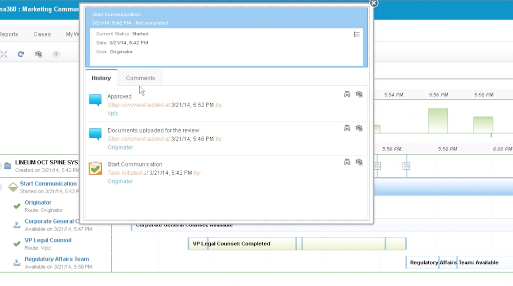 Change control review