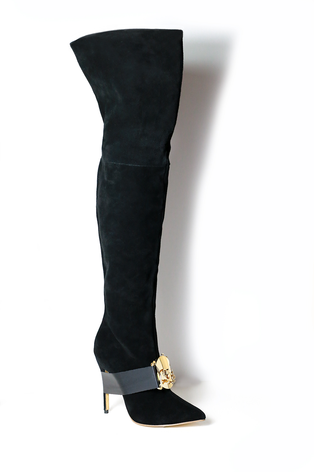 practitioner valley fusion OTK - Black over the knee boots — Mifani | Womens Designer Shoes, High  Heels & Over Knee Boots
