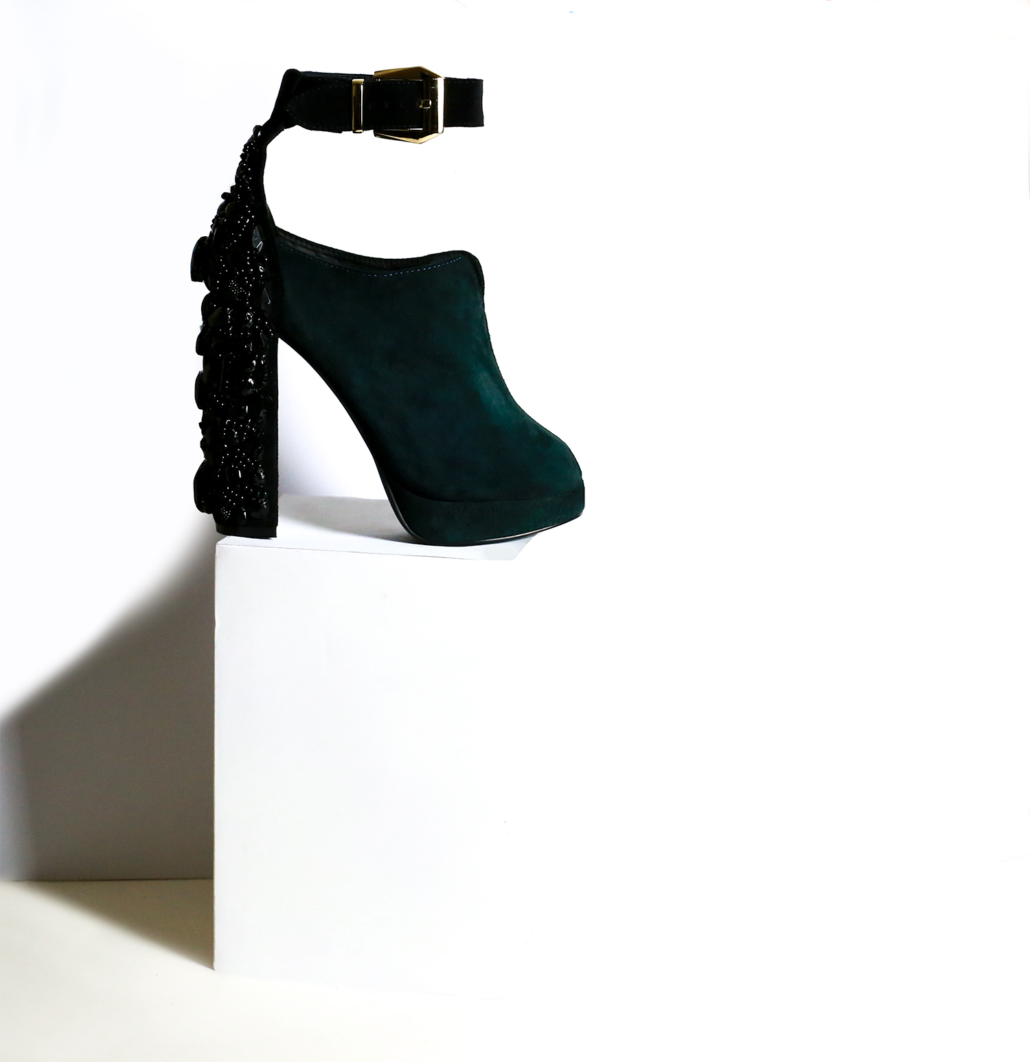 Green Ankle Boot