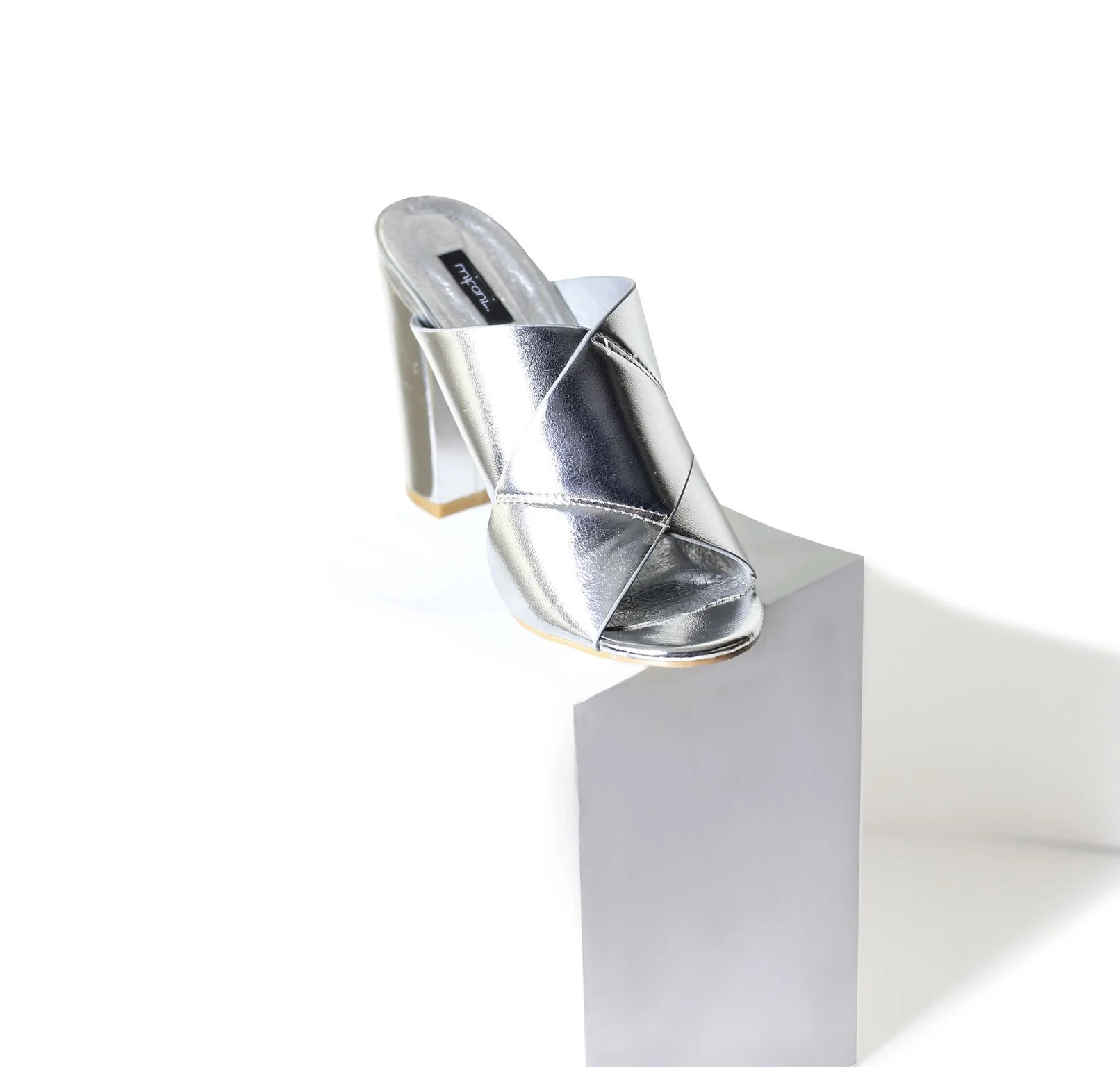 Silver heels for prom