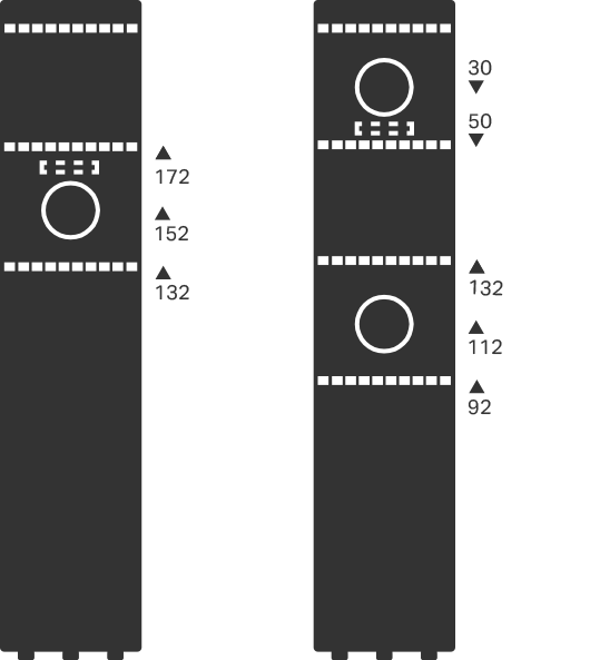 Hicat Wall Mounted Fatcat Configuration 1 Diagram