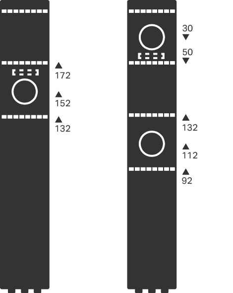 Hicat Wall Mounted Tomcat Configuration 1 Diagram