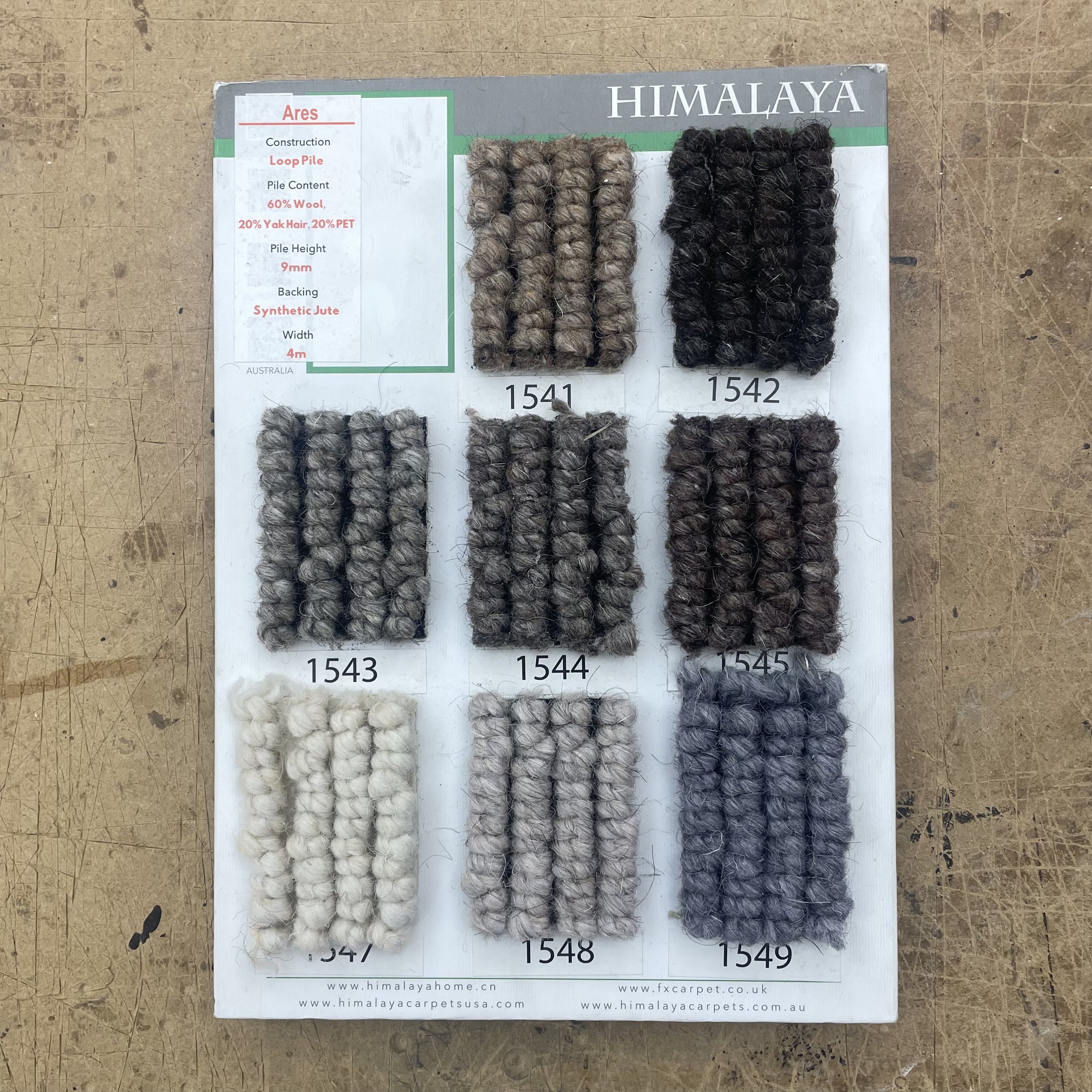 AVM Wool Story Board