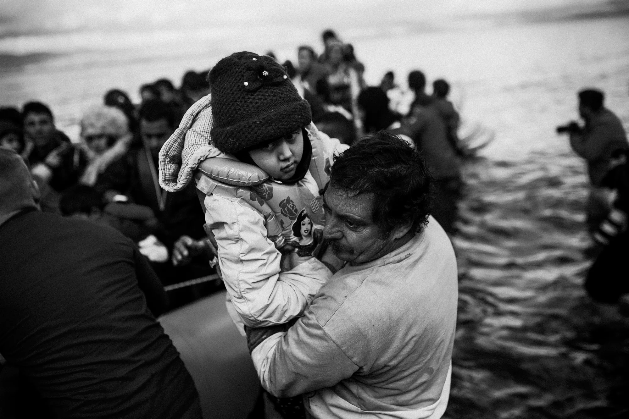 Arriving boat