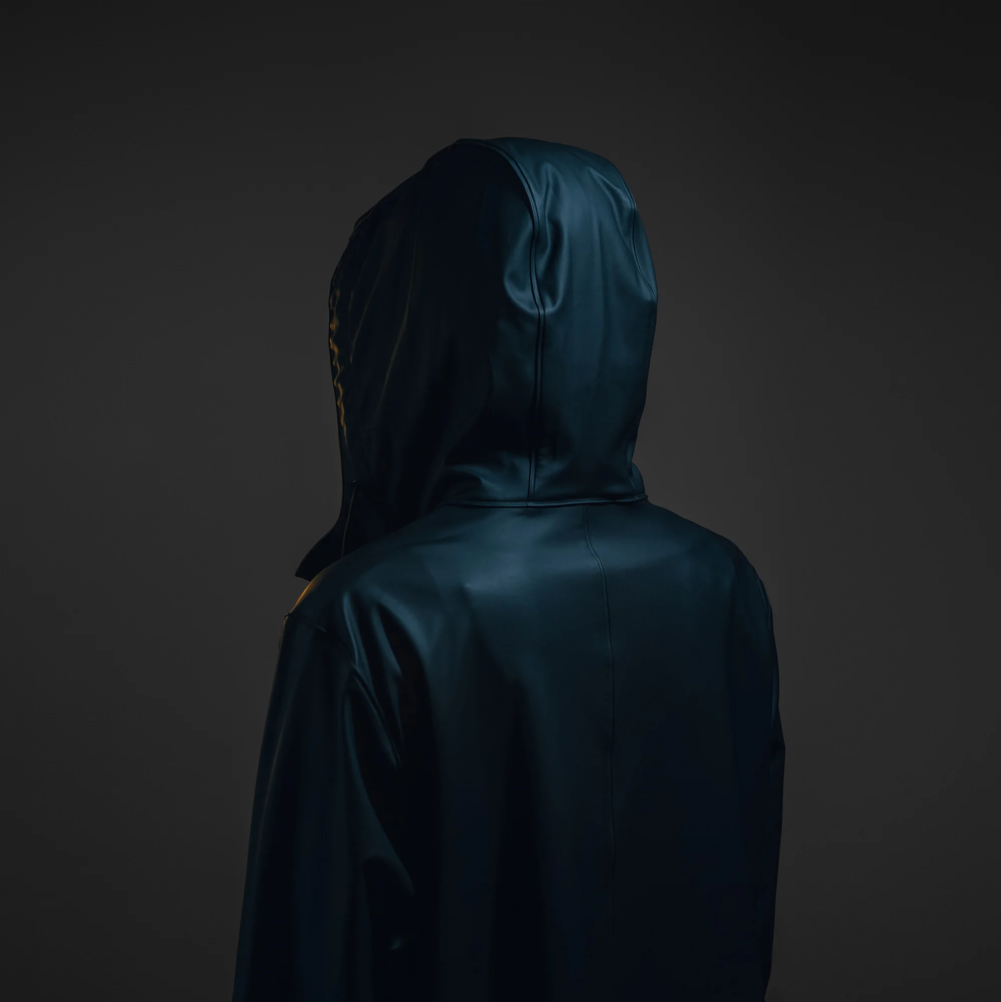 Raincoat in studio