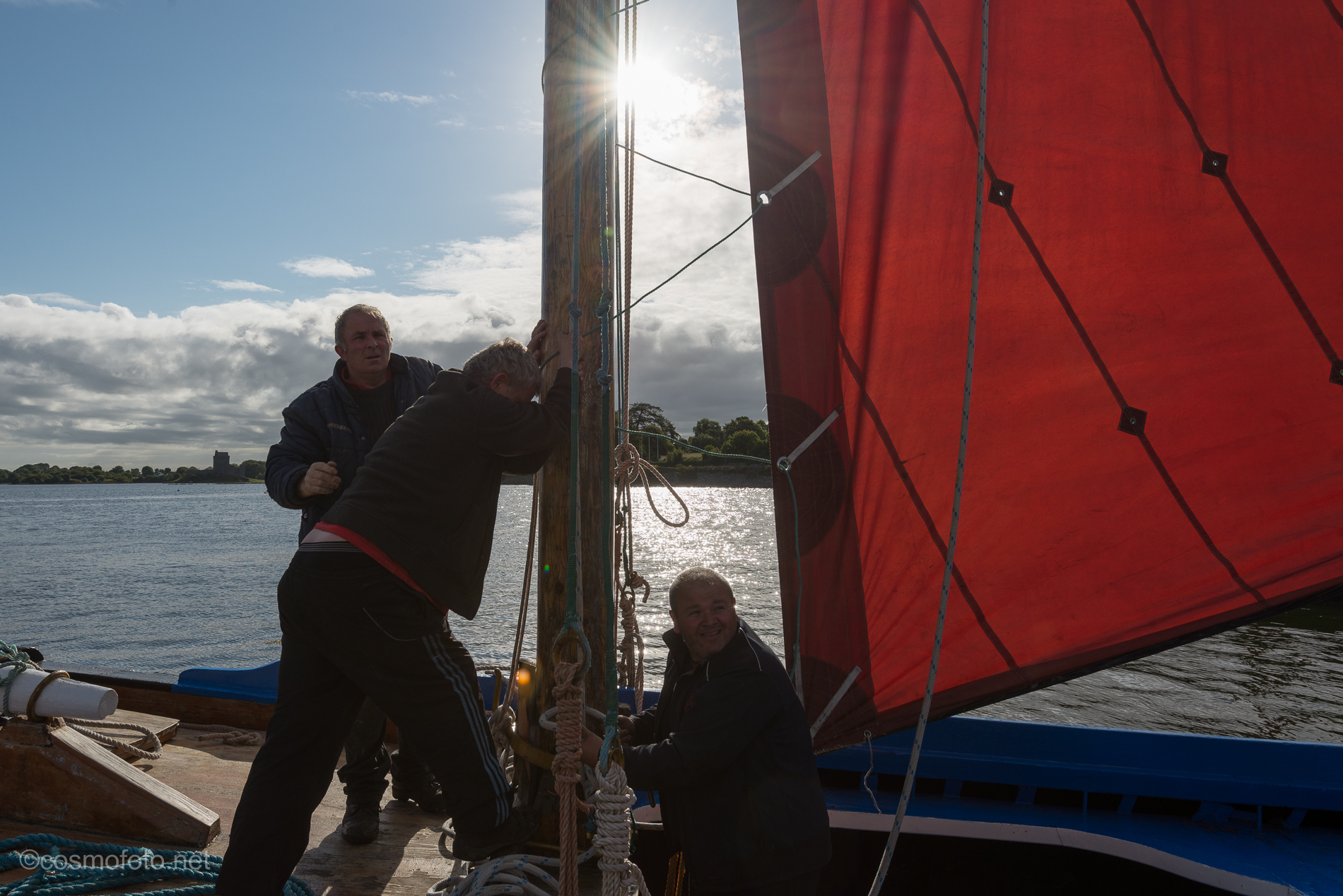 Setting sail