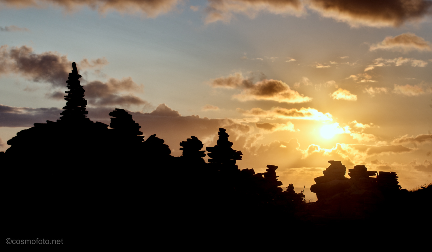 Sunset over Bangkok....erhh...miniature land