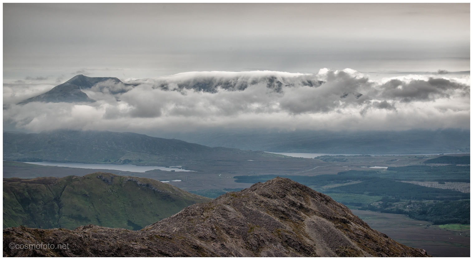 View towards Inagh Valley