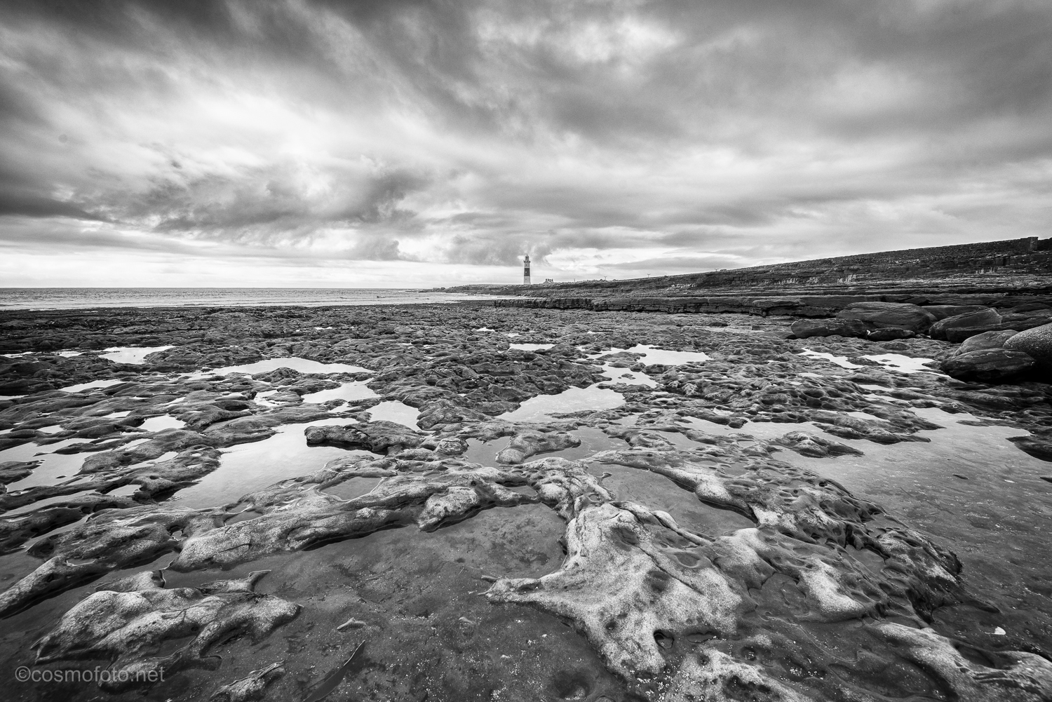 Under a stormy sky