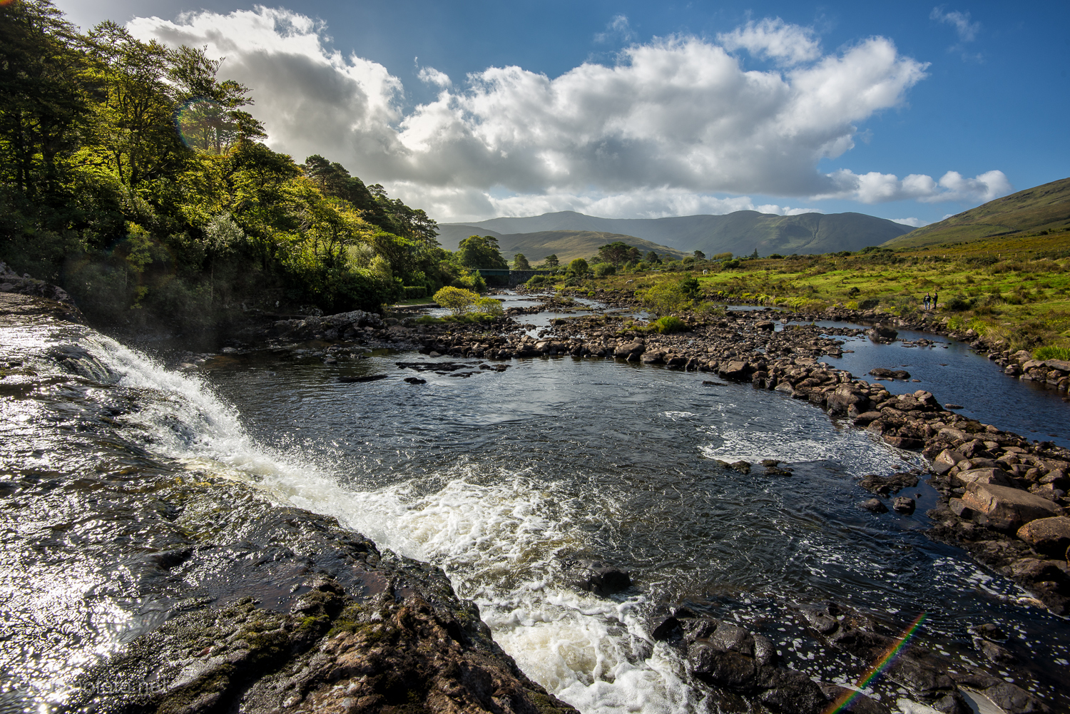 On top of Ashleigh falls
