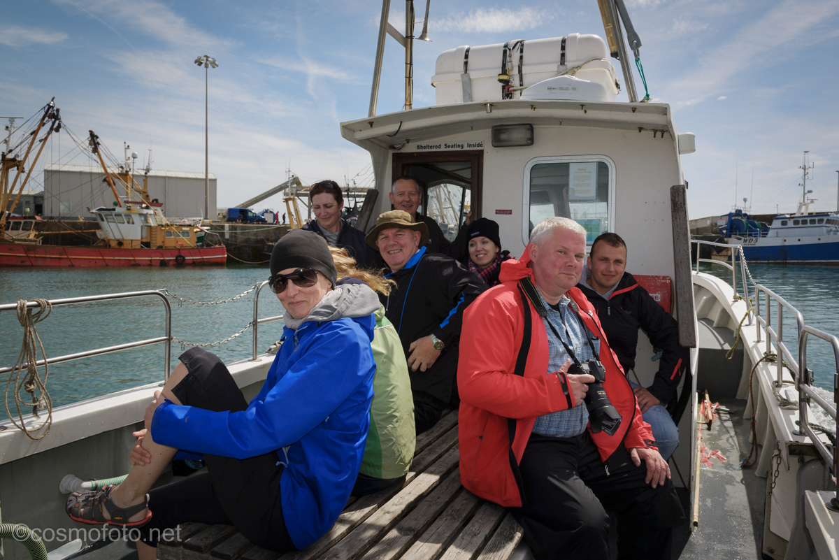 On the boat to the Saltees