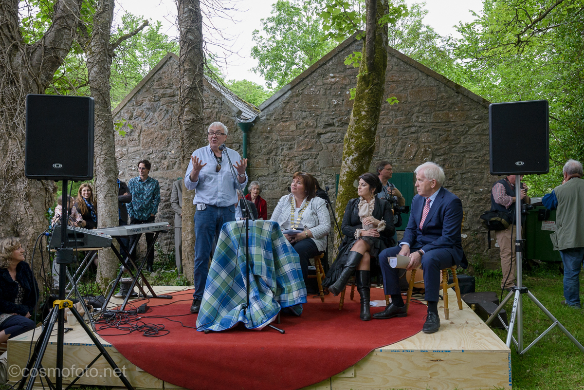 Minister Jimmy Deenihan at the official opening.