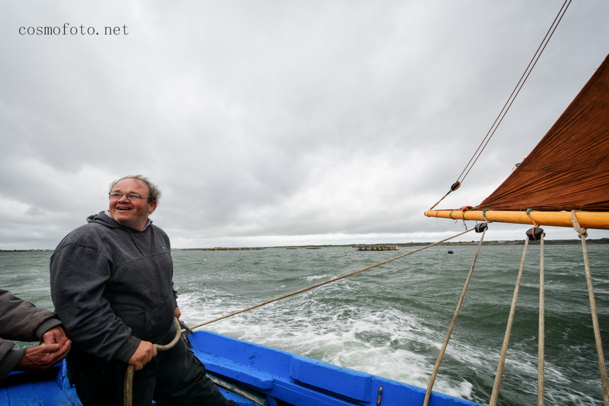 The captain of the boat, a very nice man from Connemara. 